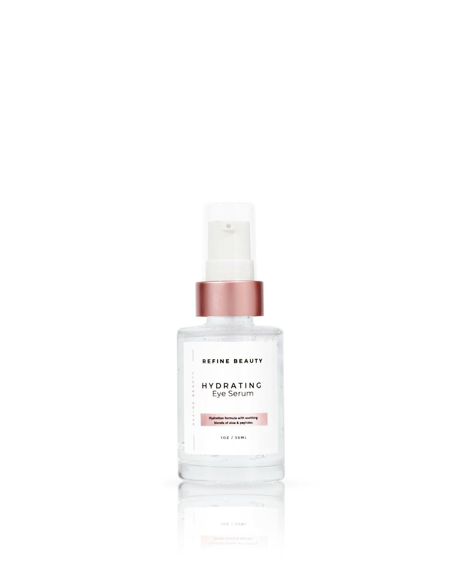 Hydrating Eye Serum on white background