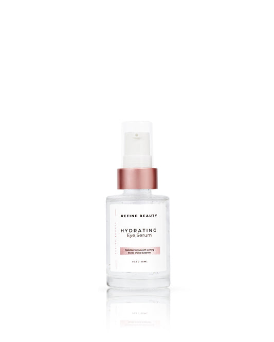 Hydrating Eye Serum on white background